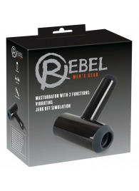 Черный мастурбатор с удобной ручкой Masturbator with 2 Functions - Orion - в Сызрани купить с доставкой