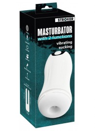 Белый мастурбатор Masturbator with 2 functions - Orion - в Сызрани купить с доставкой