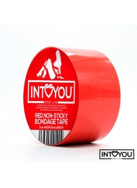Красный скотч для фиксации Non-Sticky Bondage Tape - 15 м. - Intoyou - купить с доставкой в Сызрани