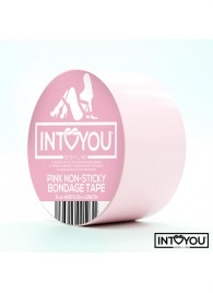 Розовый скотч для фиксации Non-Sticky Bondage Tape - 15 м. - Intoyou - купить с доставкой в Сызрани