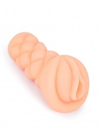 Телесный мастурбатор-вагина с вибропулей и эрекционными кольцами в комплекте - Sexy Girl - в Сызрани купить с доставкой