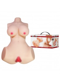 Мастурбатор-торс Aveline с 2 любовными тоннелями - Baile - в Сызрани купить с доставкой