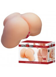 Телесный мастурбатор с 2 любовными отверстиями Olivia - Baile - в Сызрани купить с доставкой