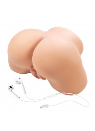 Телесный мастурбатор Olivia с 2 любовными отверстиями - Baile - в Сызрани купить с доставкой