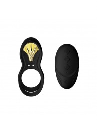 Черное эрекционное виброкольцо Bayek с пультом ДУ - Zalo - в Сызрани купить с доставкой