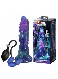 Фиолетовый яйцеродящий фаллоимитатор Duskwalker Sentinal на присоске - 22,4 см. - Baile - купить с доставкой в Сызрани