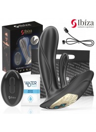 Черный вибратор для ношения с 10 режимами вибрации и колебаний - Ibiza