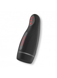 Черный автоматический мастурбатор с управлением через приложение - Oninder - в Сызрани купить с доставкой