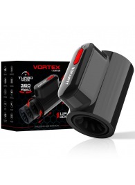 Черный автоматический мастурбатор с режимами поступательных движений и ротации - JAMYJOB - в Сызрани купить с доставкой