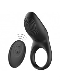 Черное эрекционное виброкольцо с пультом ДУ - Ibiza - в Сызрани купить с доставкой