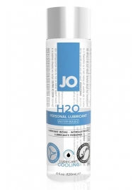 Охлаждающий лубрикант на водной основе JO Personal Lubricant H2O COOLING - 120 мл. - System JO - купить с доставкой в Сызрани