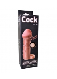 Фаллоудлинитель с кольцом COCK size M - 15 см. - LOVETOY (А-Полимер) - в Сызрани купить с доставкой