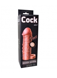 Фаллоудлинитель с кольцом COCK size L - 16,5 см. - LOVETOY (А-Полимер) - в Сызрани купить с доставкой