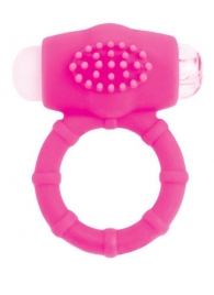 Розовое эрекционное виброкольцо A-toys - A-toys - в Сызрани купить с доставкой
