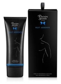 Возбуждающий крем для мужчин Nuit Ardente Creme Performante Plaisirs Secrets - 60 мл. - Plaisir Secret - купить с доставкой в Сызрани
