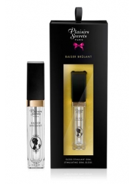 Стимулирующий блеск для губ Baiser Brulant Gloss Plaisirs Secrets - 7 мл. - Plaisir Secret - купить с доставкой в Сызрани