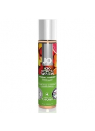 Смазка с ароматом тропических фруктов JO Flavored Tropical Passion - 30 мл. - System JO - купить с доставкой в Сызрани