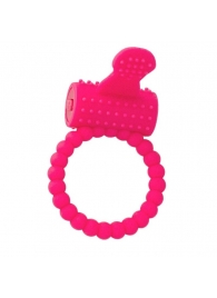 Розовое силиконовое виброкольцо A-toys - A-toys - в Сызрани купить с доставкой