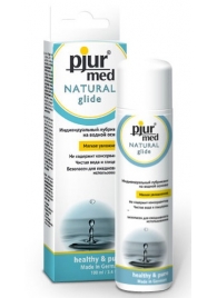 Нейтральный лубрикант на водной основе pjur MED Natural glide - 100 мл. - Pjur - купить с доставкой в Сызрани