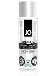 Охлаждающий лубрикант на силиконовой основе JO Personal Premium Lubricant Cooling - 60 мл. - System JO - купить с доставкой в Сызрани