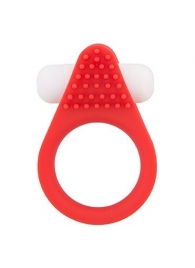 Красное эрекционное кольцо LIT-UP SILICONE STIMU RING 1 RED - Dream Toys - в Сызрани купить с доставкой