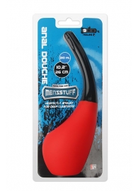 Анальный душ MENZSTUFF 310ML ANAL DOUCHE RED/BLACK - Dream Toys - купить с доставкой в Сызрани