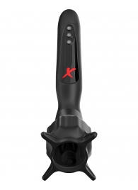 Чёрный вибростимулятор для головки члена с эффектом всасывания Vibrating Roto-Sucker - Pipedream - в Сызрани купить с доставкой