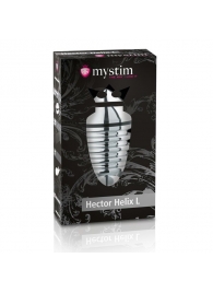 Анальный плаг для электростимуляции Hector Helix Buttplug L - 11,5 см. - MyStim - купить с доставкой в Сызрани