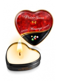 Массажная свеча с ароматом бубль-гума Bougie Massage Candle - 35 мл. - Plaisir Secret - купить с доставкой в Сызрани