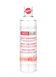 Лубрикант на водной основе с ароматом клубники SWEET STRAWBERRY - 300 мл. - Waterglide - купить с доставкой в Сызрани