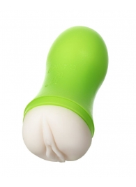Мастурбатор-вагина A-Toys в зеленой колбе - A-toys - в Сызрани купить с доставкой