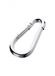 Серебристый карабин TOYFA Metal - ToyFa - купить с доставкой в Сызрани