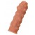 Телесная реалистичная насадка KOKOS Extreme Sleeve 11 с дополнительной стимуляцией - 12,7 см. - KOKOS - в Сызрани купить с доставкой