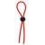Красное эрекционное лассо с одной бусинкой-утяжкой STRETCHY THICK LASSO - Dream Toys - в Сызрани купить с доставкой