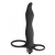 Черная вибронасадка для двойного проникновения Flirtini - 15,9 см. - Lola Games - купить с доставкой в Сызрани