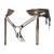 Бронзовый пояс для насадок Desirous Harness - Strap-on-me - купить с доставкой в Сызрани