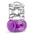 Фиолетовое эрекционное виброкольцо One Night Stand Vibrating C-Ring - Blush Novelties - в Сызрани купить с доставкой