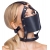 Черный намордник с кляпом-шаром Head Harness With A Gag - Orion - купить с доставкой в Сызрани