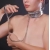 Серебристый ошейник из искусственной кожи - Sitabella - купить с доставкой в Сызрани