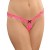 Розовые кружевные микро-трусики - La Blinque купить с доставкой