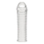 Текстурированная насадка на пенис Clear Textured Penis Enhancing Sleeve Extension - 16,5 см. - BlueLine - в Сызрани купить с доставкой