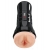 Телесный мастурбатор-вагина в черной колбе Super Luscious Lips XXL - Pipedream - в Сызрани купить с доставкой