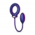 Фиолетовое эрекционное виброкольцо с анальным шариком Eclipse - ONE DC B.V. - в Сызрани купить с доставкой