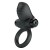 Черное эрекционное кольцо с вибрацией Adrien - Baile - в Сызрани купить с доставкой