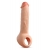 Телесная насадка-удлинитель Thrive 8.75 Inch Realistic Penis Extender Sleeve - 22,2 см. - Blush Novelties - в Сызрани купить с доставкой