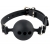 Силиконовый кляп-шар с отверстиями для дыхания Silicone Breathable Ball Gag Small - Pipedream - купить с доставкой в Сызрани