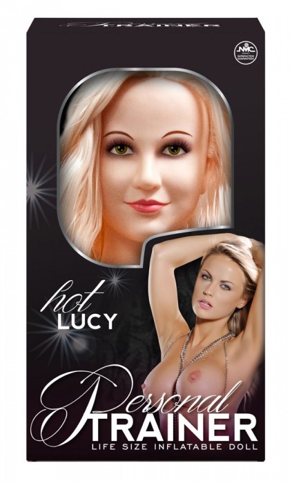 Надувная кукла с вибрацией и 2 любовными отверстиями Hot Lucy Lifesize Love Doll - NMC - в Сызрани купить с доставкой