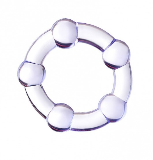 Фиолетовое эрекционное кольцо A-Toys - A-toys - в Сызрани купить с доставкой