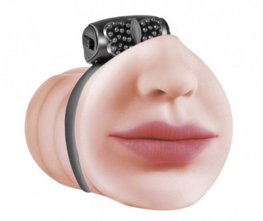 Мастурбатор-ротик с виброкольцом Satisfaction Beloved - Lola Games - в Сызрани купить с доставкой