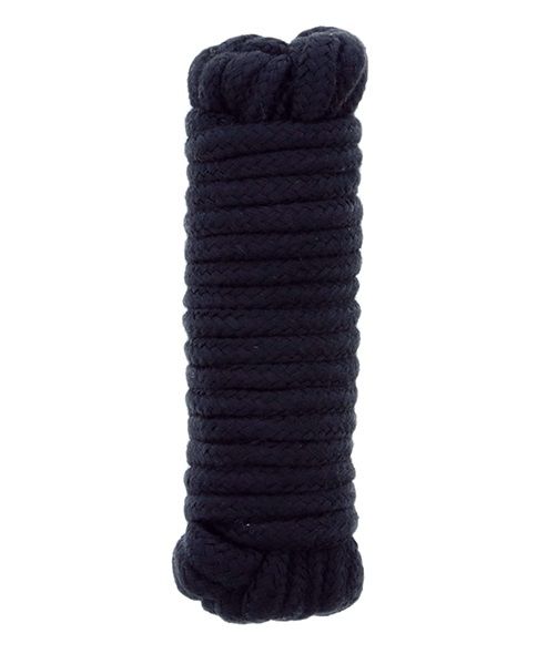 Чёрная веревка для связывания BONDX LOVE ROPE - 5 м. - Dream Toys - купить с доставкой в Сызрани